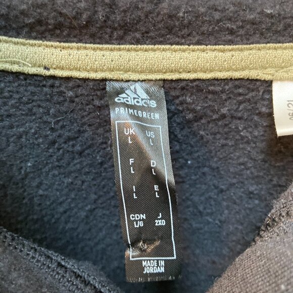 Adidas Men's Essentials Camo Badge of Sport BOS 3-Stripes Hoodie Size Large - Picture 4 of 7